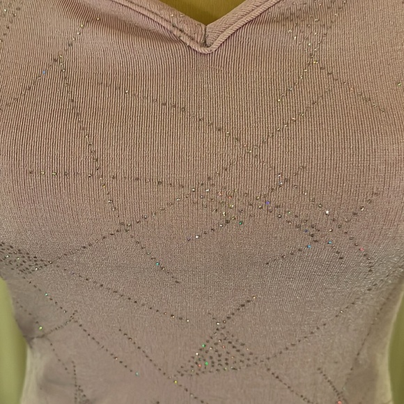 Finesse vintage sparkly top size medium - Picture 2 of 8